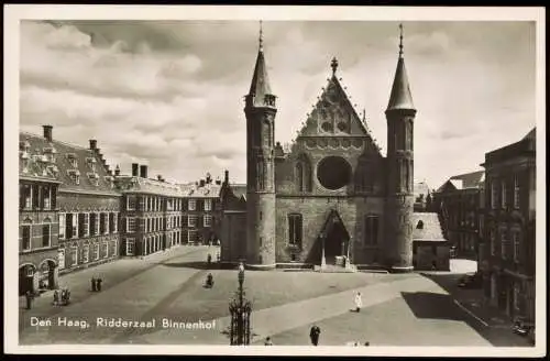 Postkaart Den Haag Den Haag Ridderzaal Binnenhof 1950