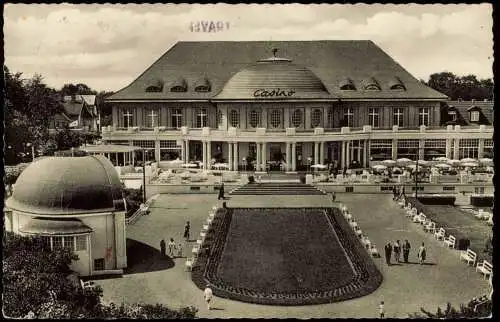Ansichtskarte Travemünde-Lübeck Casino 1959