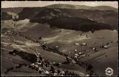 Ansichtskarte Todtnauberg Luftbild-Aufnahme 1958