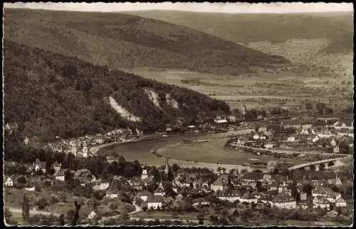 Ansichtskarte Miltenberg (Main) Panorama-Ansicht, Totalansicht 1960