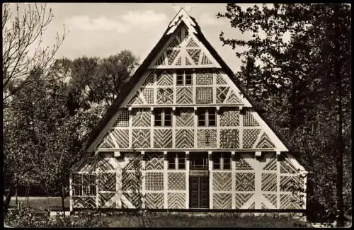 Ansichtskarte Stade Stood Altländer Haus (Freilichtmuseum) 1961