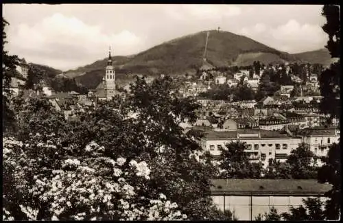Ansichtskarte Baden-Baden Panorama-Teilansicht der Stadt 1960
