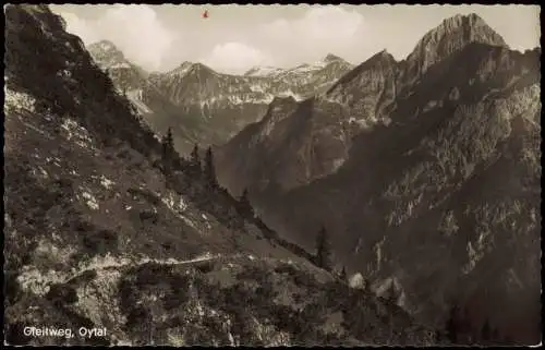 Ansichtskarte Oberstdorf (Allgäu) Gleitweg Oytal 1962