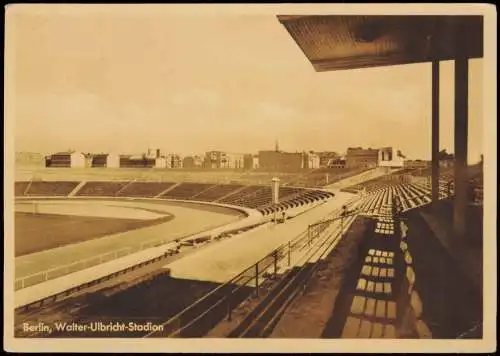 Ansichtskarte Mitte-Berlin Walter Ulbricht Stadion 1951
