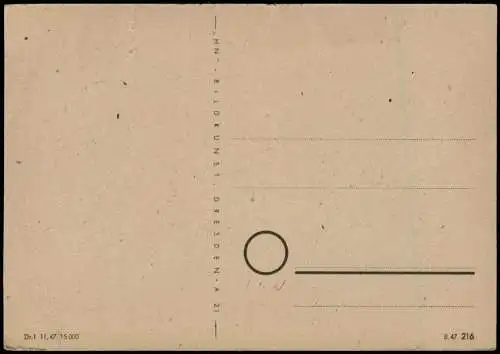 Ansichtskarte Weixdorf-Dresden Waldbad Weixdorf - Künstlerkarte 1952