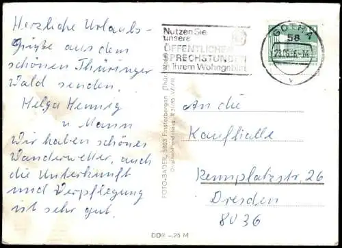 Ansichtskarte Engelsbach Mehrbild Neubauten Urlaubssiedlung 1956