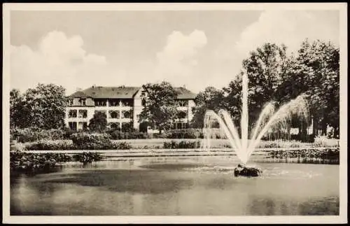 Ansichtskarte Bad Windsheim Kurhaus der Rummelsberger Anstalten 1968