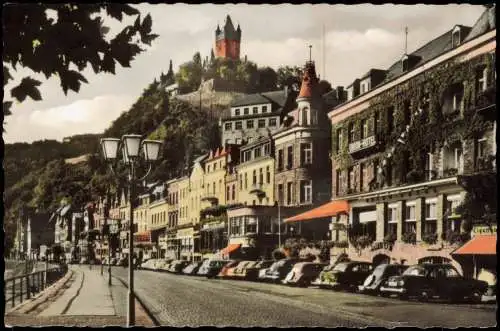 Ansichtskarte Cochem Kochem Uferstraße Colorfoto Ak 1961