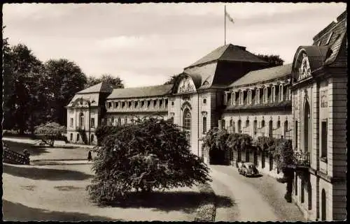 Ansichtskarte Bad Nenndorf Großes Schwefelbadehaus und Hotel Esplanade 1961