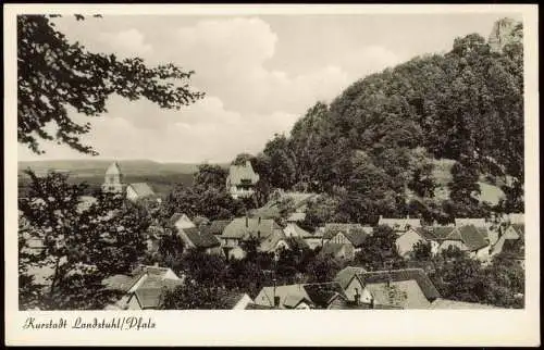 Ansichtskarte Landstuhl Stadtpartie 1961