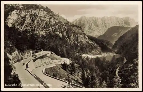 Ramsau bei Berchtesgaden Deutsche Alpenstraße mit Reiteralpe 1951