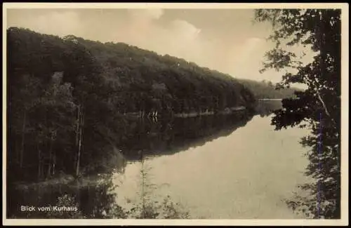 Ansichtskarte Mölln (Schleswig-Holstein) Waldhalle am Schmalsee 1940