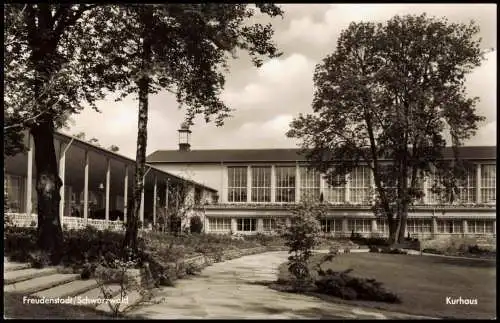 Ansichtskarte Freudenstadt Kurhaus mit Anlagen 1961
