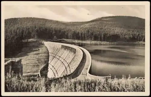 Forbach (Baden) Schwarzenbach-Talsperre bei Forbach im nördl. Schwarzwald 1930