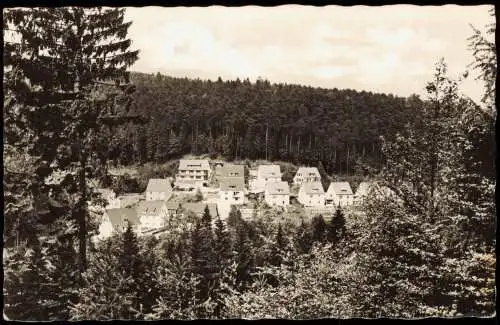 Ansichtskarte Heigenbrücken Panorama-Ansicht, Ort im Spessart 1960