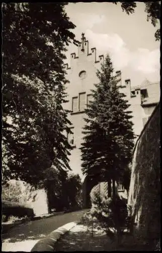 Ansichtskarte Rieneck Aufgang zur Burg 1968