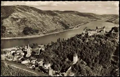 Ansichtskarte Bacharach Blick auf die Stadt 1960