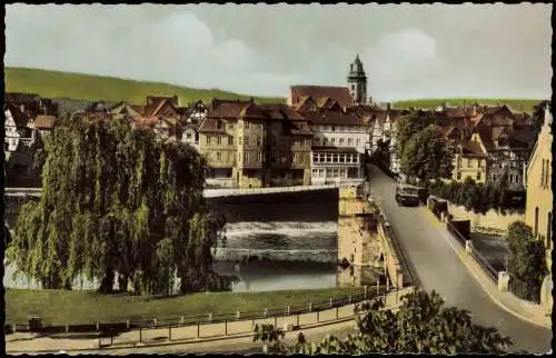 Ansichtskarte Hann. Münden Werrabrücke mit Eingang zur Stadt 1960