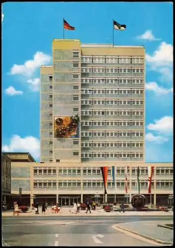 Ansichtskarte Bayreuth Partie am neuen Rathaus 1976