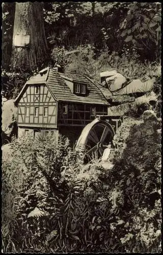 Ansichtskarte Bad Orb Kleines Mühlchen Küppelsmühle 1958