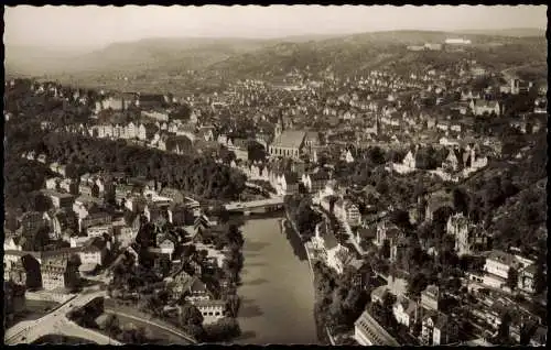 Ansichtskarte Tübingen Luftbild von Osten 1961