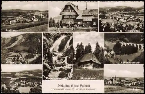 Ansichtskarte Breitnau Stadt und Umlandansichten 1959