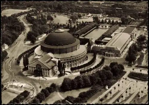 Ansichtskarte Hannover Stadthalle Luftbild 1960