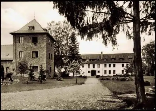 Ansichtskarte Bad Soden-Salmünster Schloss Hausen 1960