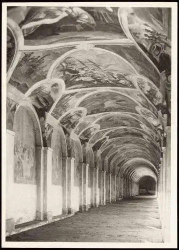 Heiligelinde-Rößel Święta Lipka Reszel Bogengang an der Wallfahrtskirche 1969