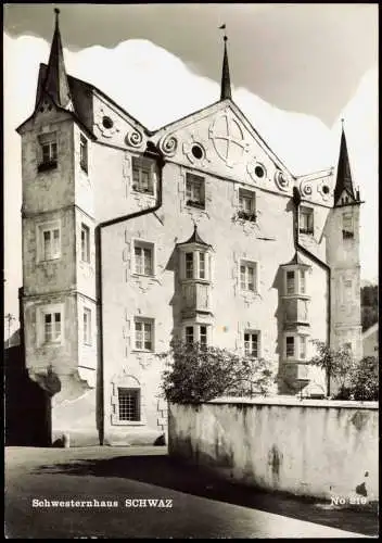 Ansichtskarte Schwaz Gebäude-Ansicht Schwesternhaus SCHWAZ 1960