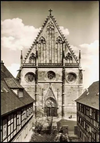 Ansichtskarte Schwäbisch Gmünd Heilig-Kreuz-Münster Westfront 1960