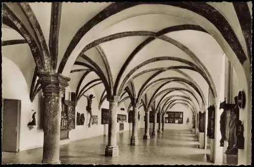 Ansichtskarte Schleswig (Sleswig/Slesvig) Schloß Gottorp, Königshalle 1960