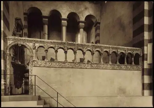 Hildesheim Michaeliskirche St. Michael Engelchorschranke, Südseite 1960