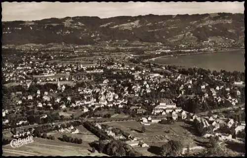 Ansichtskarte Lindau (Bodensee) Luftbild Eschach am Bodensee 1955