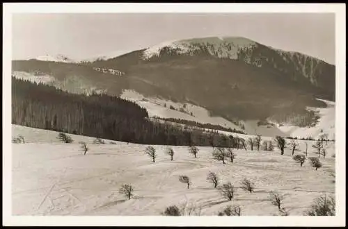 Ansichtskarte Aitern Der Belchen im Winter 1963