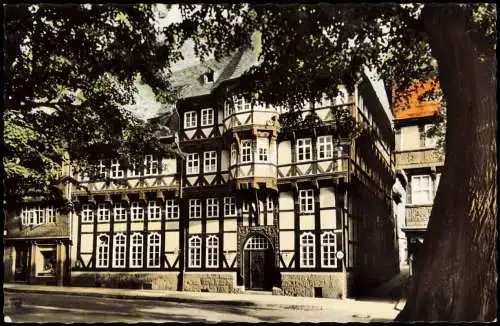 Ansichtskarte Goslar Münzgasse - Colorfoto AK 1961