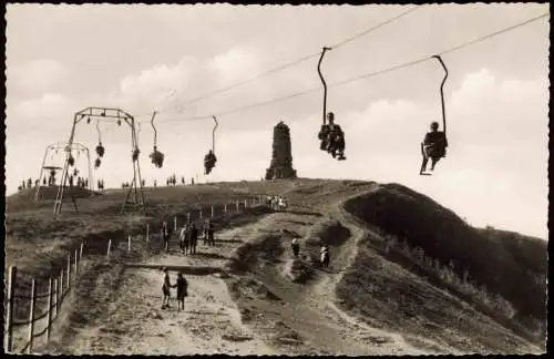 Feldberg (Schwarzwald) Feldberg Schwarzwald Sessellift Bismarckturm 1954
