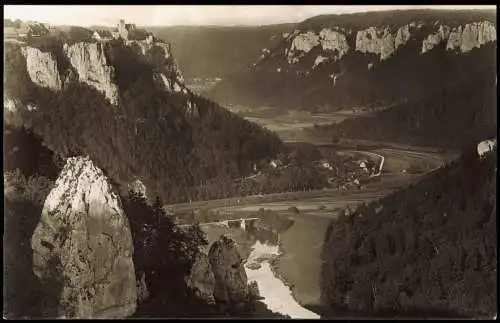 Ansichtskarte Beuron Schloss Werenwag 1954