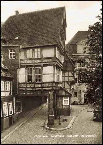 Ansichtskarte Hildesheim Pfeilerhaus, Blick vom Andreasplatz 1974