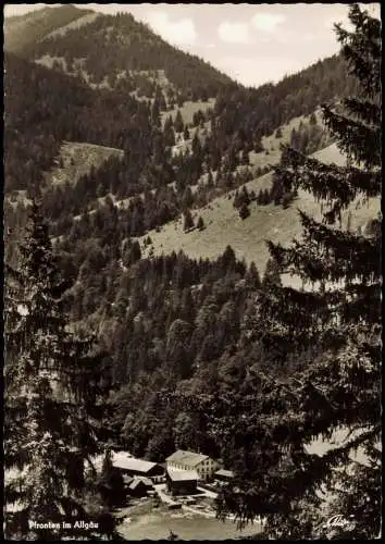 Ansichtskarte Pfronten (Allgäu) Umland-Ansicht mit Gasthof Fallmühle 1965