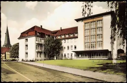 Ansichtskarte Gütersloh Elisabeth Hospital Hauptgebäude 1960