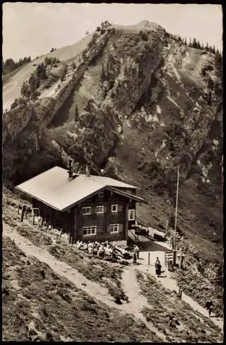 Ansichtskarte Oberstaufen Staufener Haus am Hochgrat 1961