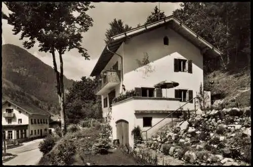 Ansichtskarte Bad Reichenhall Haus Eckstaller Jettenberg 1967
