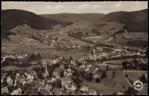 Ansichtskarte Baiersbronn Luftbild 1959