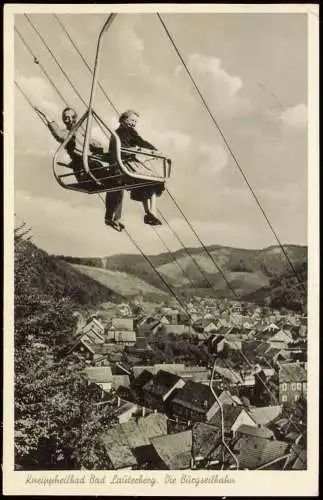 Ansichtskarte Bad Lauterberg im Harz Die Burgseilbahn 1959