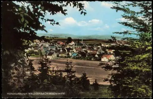 Ansichtskarte Waldernbach-Mengerskirchen Stadtblick Colorfoto AK 1965