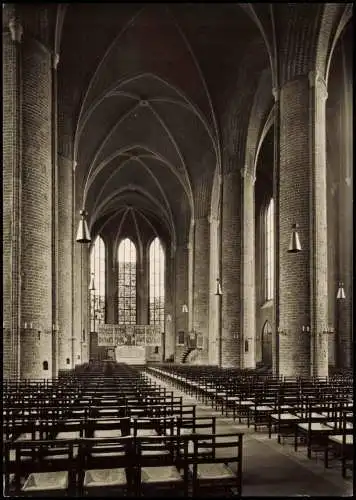 Ansichtskarte Hannover Ev.-luth. Marktkirche (Innenansicht) 1960