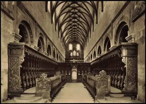 Ansichtskarte Maulbronn Klosterkirche mit Herrenchor 1964
