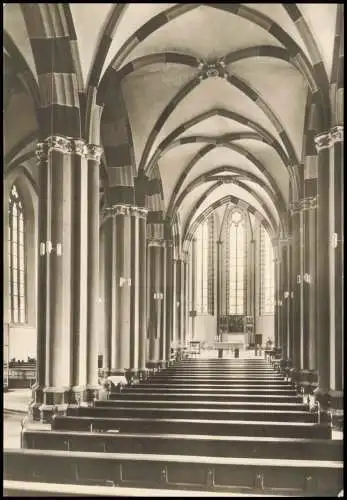 Heilbad Heiligenstadt Marienkirche Innenraum nach Osten, um 1350 1974