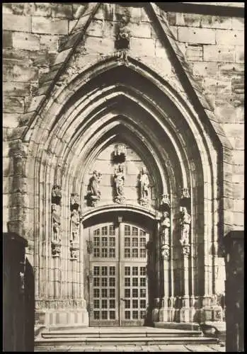 Sammelkarte Heilbad Heiligenstadt Ägidienkirche Westportal 1974